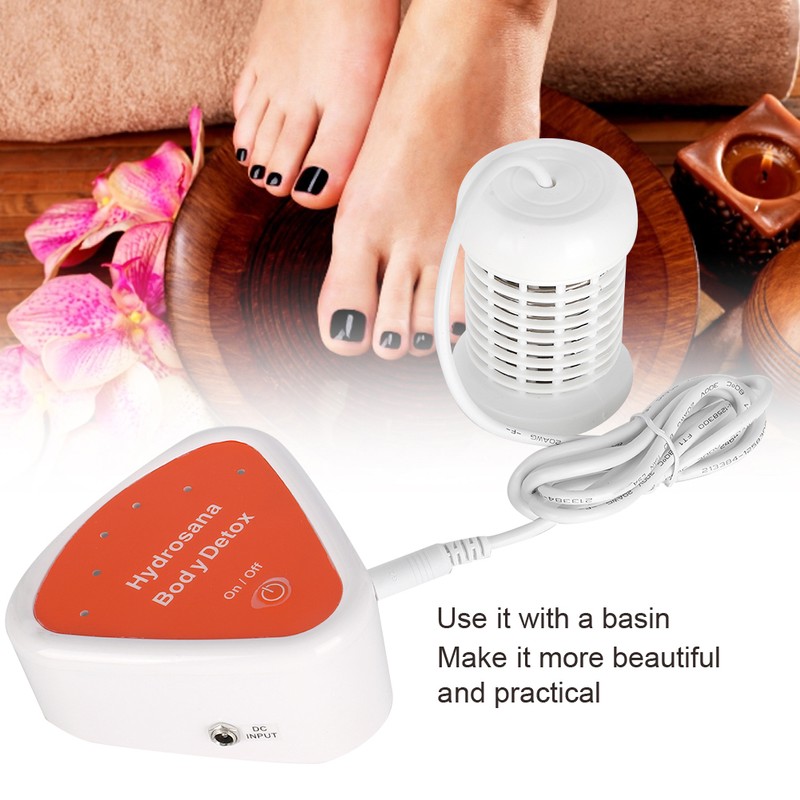 Portable Ionic Detox Foot Bath SPA Cleanse Machine Array Health