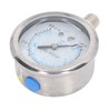 Vacuum Pressure Gauge Shockproof Radial Stainless Steel Case for Industrial