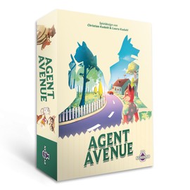 Nerdlab Games Agent Avenue Strategic Card Game, 2-4 Players, 10-15 Minutes Playtime, Ages 8 and Above