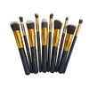 L'Rivara 10 Piece Makeup Brush Set Model LR-105 (Black +