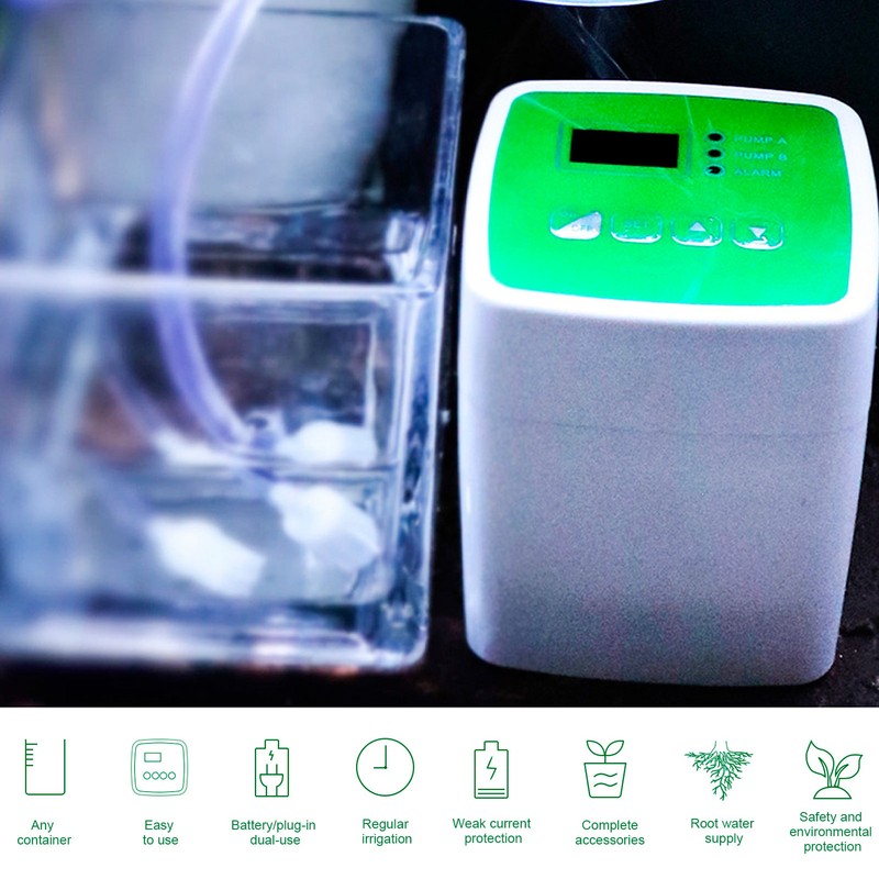 Automatic Watering System USB Intelligent Garden Irrigation Watering Timer 100‑240V