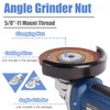 Mesee Quick Release Nut for Angle Grinder, 5/8"-11 Angle Grinder