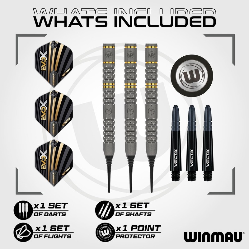 WINMAU – Michael Van Gerwen MvG - EvoX 18g Barrel