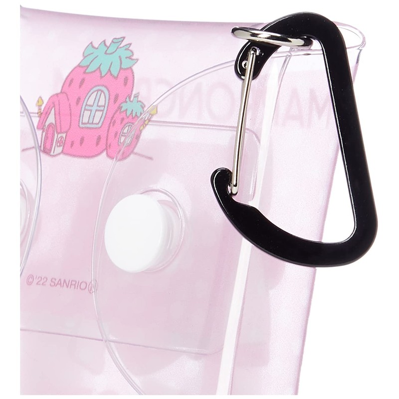 Clear Multi Case Strawberry House Sanrio Characters, Pink (SRIC-008)