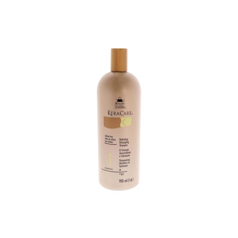 Avlon KeraCare Hydrating Detangling Shampoo For Unisex 32 oz Shampoo