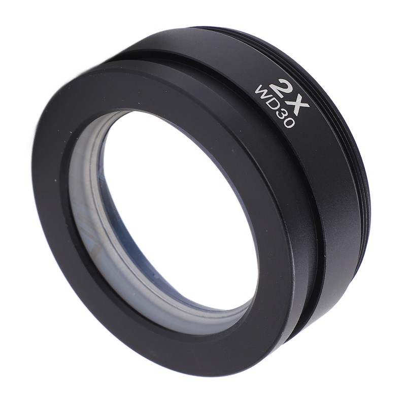 WD30 2X Wide Angle Magnifying Objective Lens Microscope Auxiliary Lens