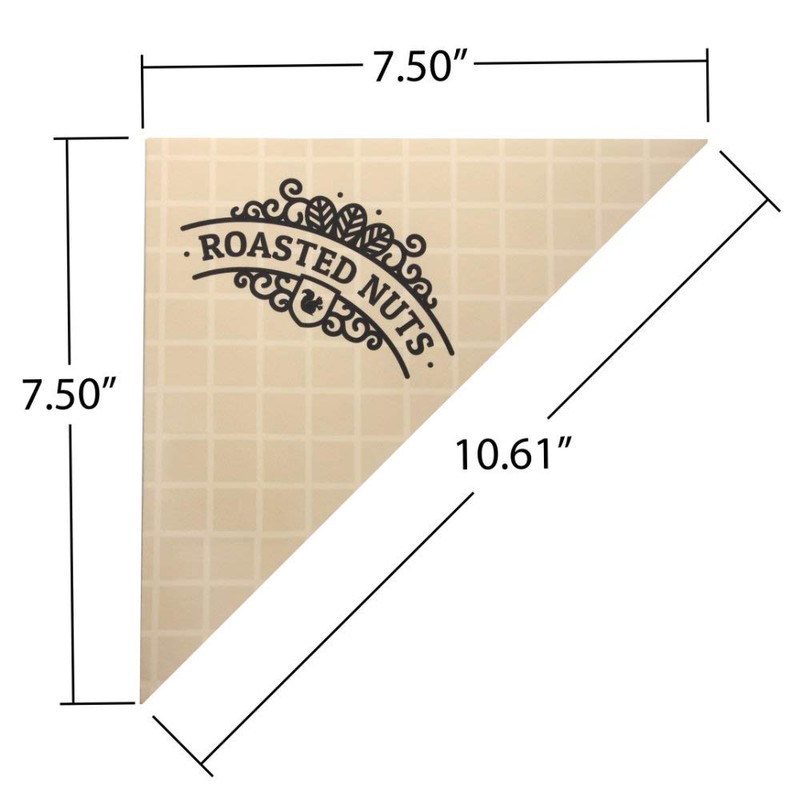 Time for Treats VKP1218 Glazed Nut Serving Packages, Beige/Brown