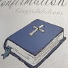 To a Special Grandson on your Confirmation Congratulations Card Blue