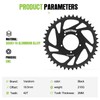 Varstrom Chainring for BAFANG Mid Motor:42T Sprocket for BBS02B BBS01B