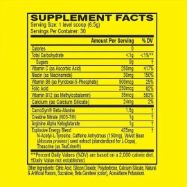 Suplemento Deportivo Cellucor C4 Pre-Workout Sabor Sandía 180g                                                                                        