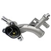 Aluminum Engine Coolant Thermostat Housing & Water Outlet w/Reservoir Inlet