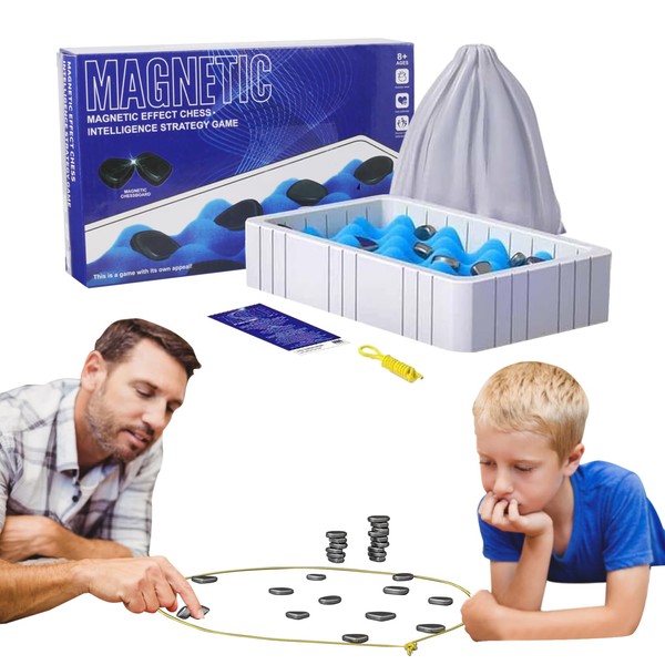 Magnetic Chess, Magnet Game, 2024 New Kluster Magnetic Chess Game,