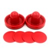 VOANZO 4PCS 96MM Table Hockey Set 4 Air Hockey Pushers