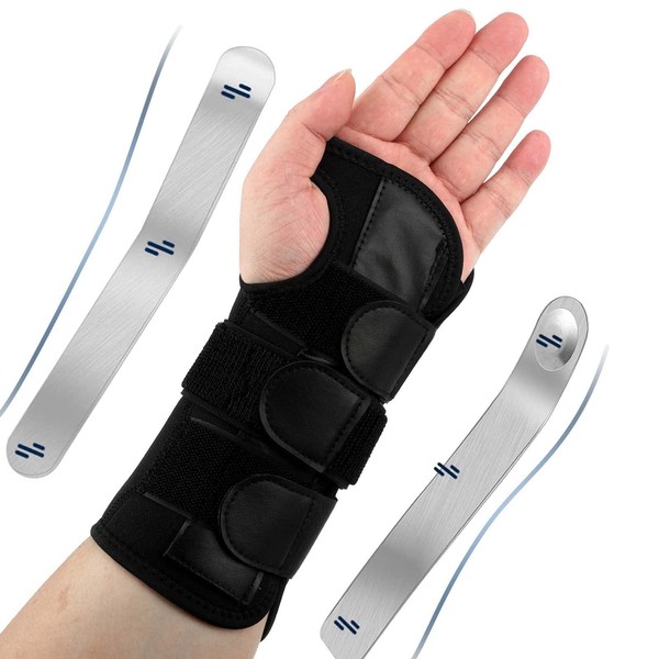 Wrist Brace Support for Carpal Tunnel Relief，Adjustable Wrist Splint with