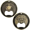 U.S.Marine Corps Devil Dog Veteran Military Challenge Coin Army Key
