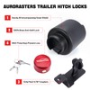 2025 Upgraded Trailer Lock fits 2 5/16 Couplers,Heavy Duty Trailer