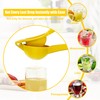 JIEJIE Lemon Squeezer - Lemon Juicer - Metal Manual Hand
