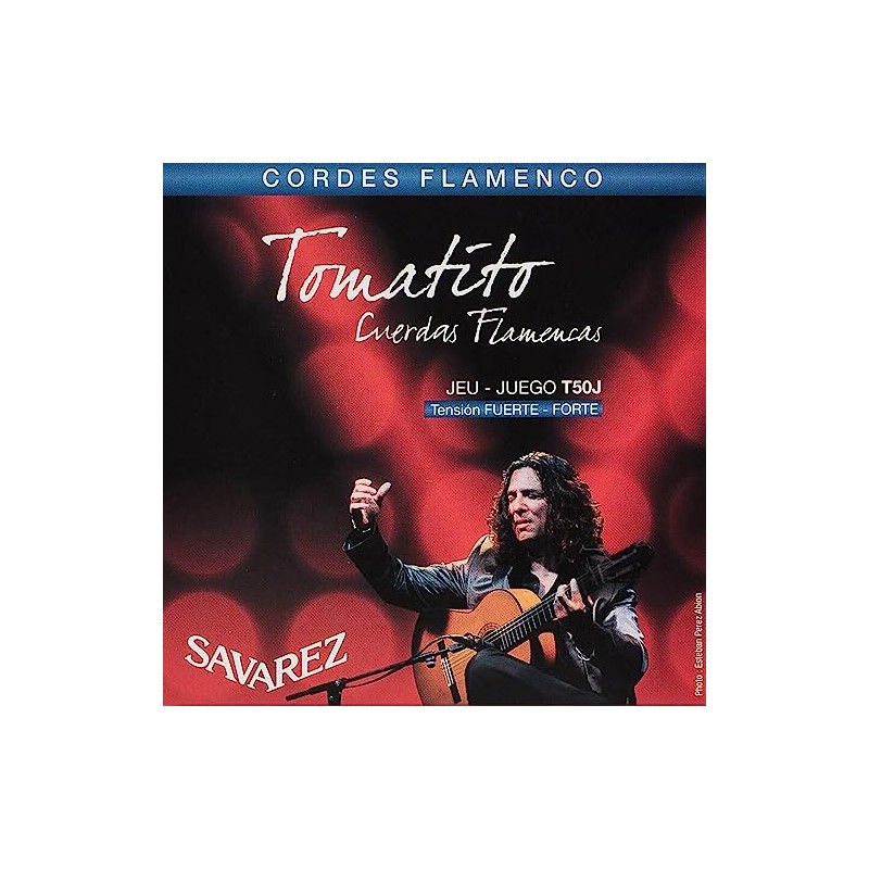 Savarez T50J Nylon Classical Guitar Strings, High Tension