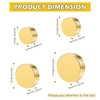 Wukong Gold Magnets 5x2.5mm | 80 Pack, Strong Round Magnet