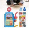 Simulation Gas Station Scene Model Toys Sound Light Music Children