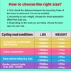 CNCLOL Mountain Bike Rear Shock 190x1000mm,Bicycle Shock Absorber- Hydraulic Rear