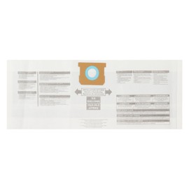 2Pcs Replacement Filter Bags Replacement Wet Dry Vacuum Bags for Shop Vac 9066100 5‑8 Gallon Ridgid VF Series