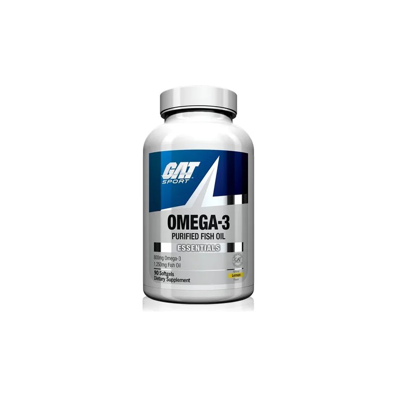 Vitaminas Gat Omega 3 800 Mg 90 Capsulas Sabor Sin