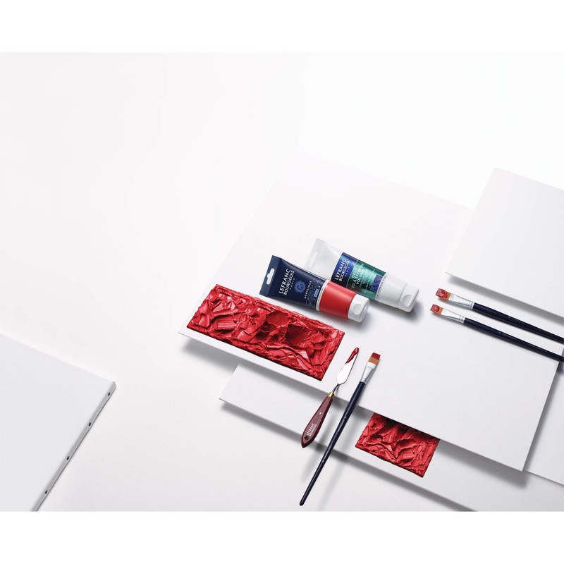 Lefranc Bourgeois 300357 Fine Acrylic Paint - Carmine Red, 200