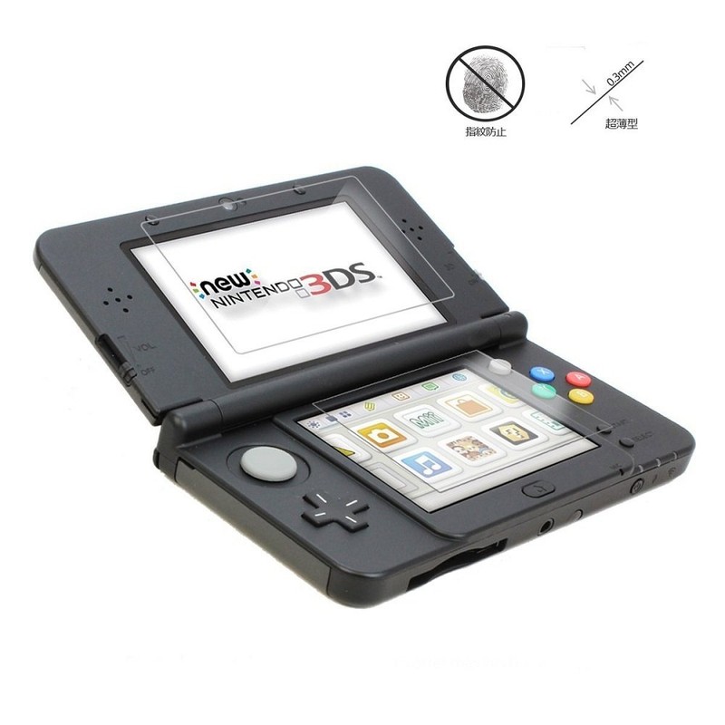 RDFJ New 3DS LCD Protective Film Glass Film 9H High