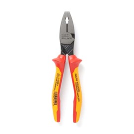 Fluke Insulated Lineman Combination Plier, 8 in, 200 mm, 1,000 V