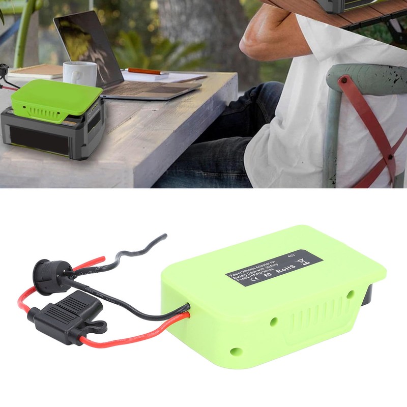 Battery Dock Power Connector 40V 30A Electric Tool Battery Adapter