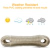 Washing Line Rope With Steel Core, Heavy Duty Laundry Lines,