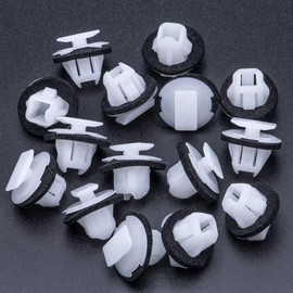 Rexka 15pcs Wheel Arch Fender Flare Moulding Clips 76882-JG10A Compatible with Nissan Infiniti Armada Murano Juke QX56 QX80
