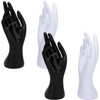 4 Pack Female Mannequin Hand Jewelry Display Holder Stand Jewelry