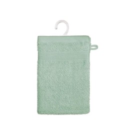 Atmosphera - Set of 2 Wash Mitts - Cotton 450 g/m² - Celadon Green 15 × 21 cm - Green
