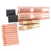 16Pcs MIG Welding Gun Accessory Kit Tip Nozzle Diffuser Adapter