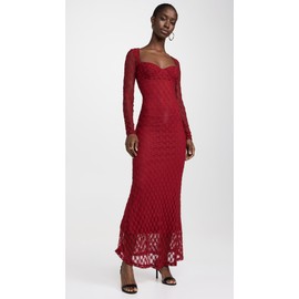 Bardot Women's Avah Dress, Deep Red, 2