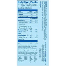 Pop Secret Popcorn, Double Butter, 3-Count Box (9.6 oz)