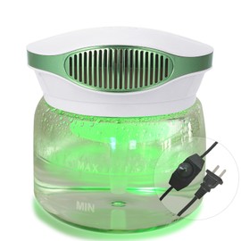 Water Air Purifiers for Home, Variable Speed Air Washer Aroma Diffuser, Quiet Rainbow Air Purifier with Water, Essential Oils Aroma Diffuser with LED Night Light, Freshener for Home, Smoke, Pet Odors
