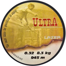 LAZER LINE Ultra Carp Monofil Angelschnur 945m Dia 0,32mm Test 8,3kg Karpfenangeln Schnur - Karpfen Angeln - Grundangeln - Monofilament Angelsehne - Nylonfaden Vorfach – Vorfachschnur - Method Feeder