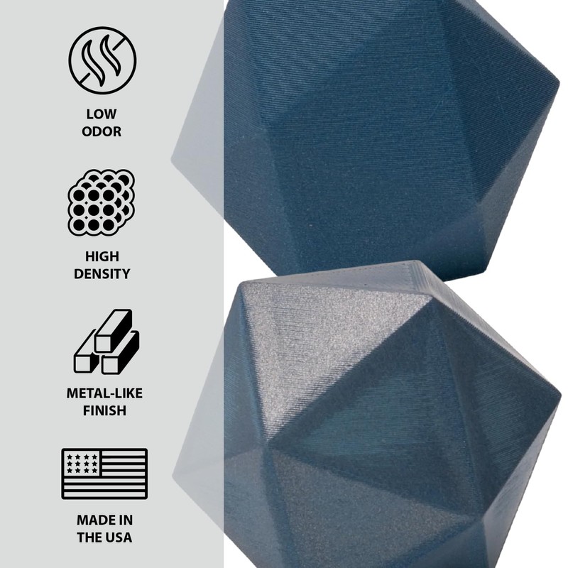 Protopasta Blue Stainless Steel Filled PLA 3D Printer Filament |