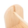 Wooden Yarn Holder Single Rotating Yarn Storage Horizontal Crochet Yarn