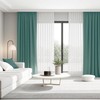 Yancorp Sage Blackout Curtains Thermal Insulated Window Treatment 84 Inches