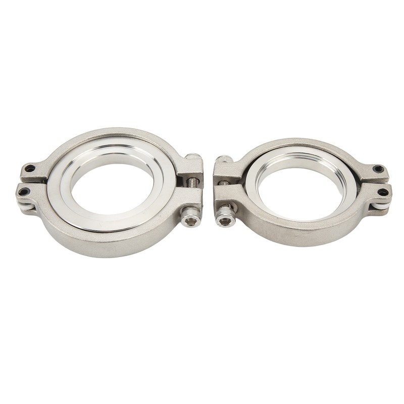 44 mm Wastegate V Band Clamp Set Stainless Steel Inlet