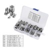 50PCS Threaded Inserts,Self-Tapping Thread Insert,M3-M12 Thread Reinforce Repair Tool,With Certain