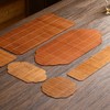 BTSEURY Tea Ceremony, Tea Tablemat Slat, Japanese Style Zen Good
