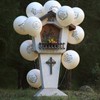 60 Pcs Memorial Balloons White Funeral Remembrance Release Balloons in