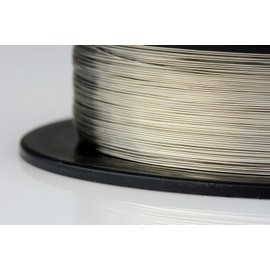 TEMCo Pure Nickel Wire 32 Gauge 2500 Ft non resistance AWG Ni200 Nickel 200Êga