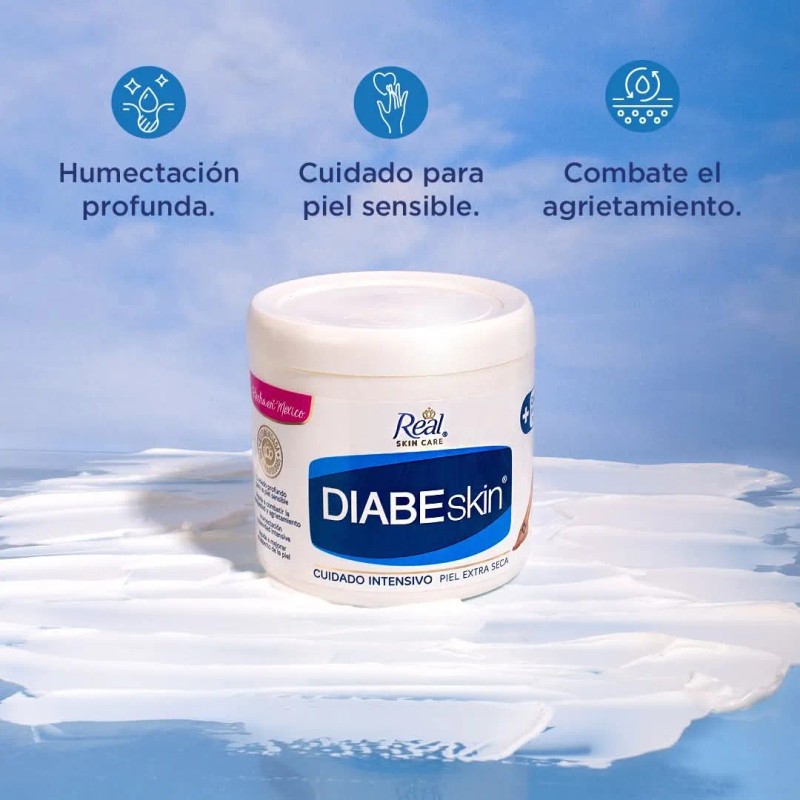 Crema Corporal Real Diabeskin Para Piel Extraseca 400 G