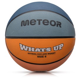 meteor Whats Up Children's Basketball Size #1#3#4#5#6#7 Ideal for Youth Children's Hands of 4-8 Years, Ideal Basketball for Training Soft Mini Basketball